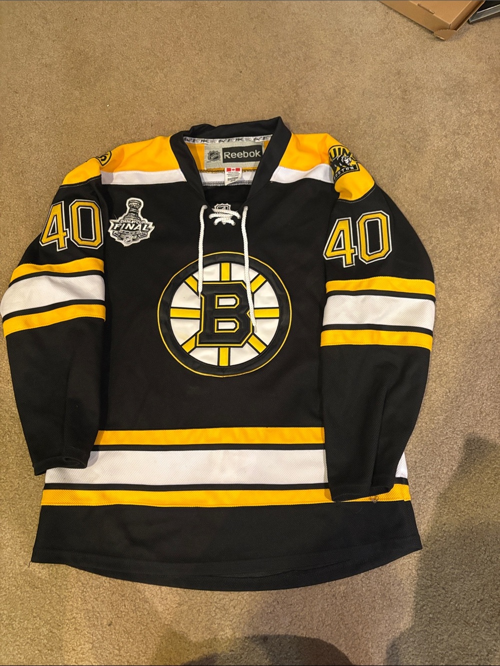 Bruins Rask jersey